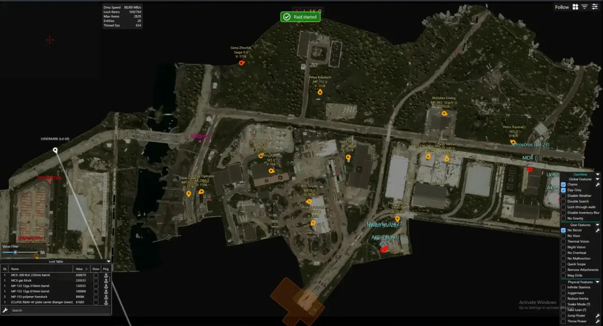Clutch Eft Radar DMA — DMA CHEATS screenshot 3